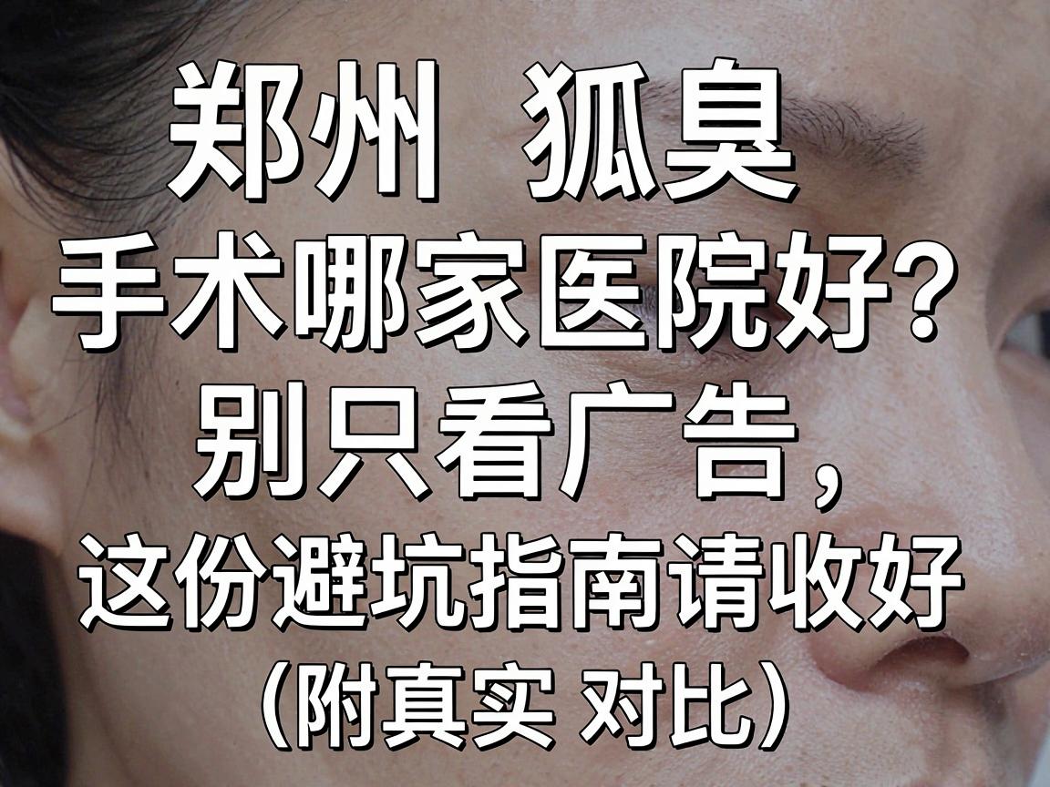 郑州狐臭手术哪家医院好?别只看广告,这份避坑指南请收好(附真实对比) 郑州狐臭手术哪家医院好?别只看广告,这份避坑指南请收好(附真实对比)
