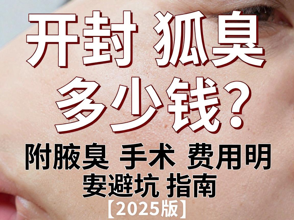 开封割狐臭多少钱?附腋臭手术费用明细与避坑指南(2025版) 开封割狐臭多少钱?附腋臭手术费用明细与避坑指南(2025版)