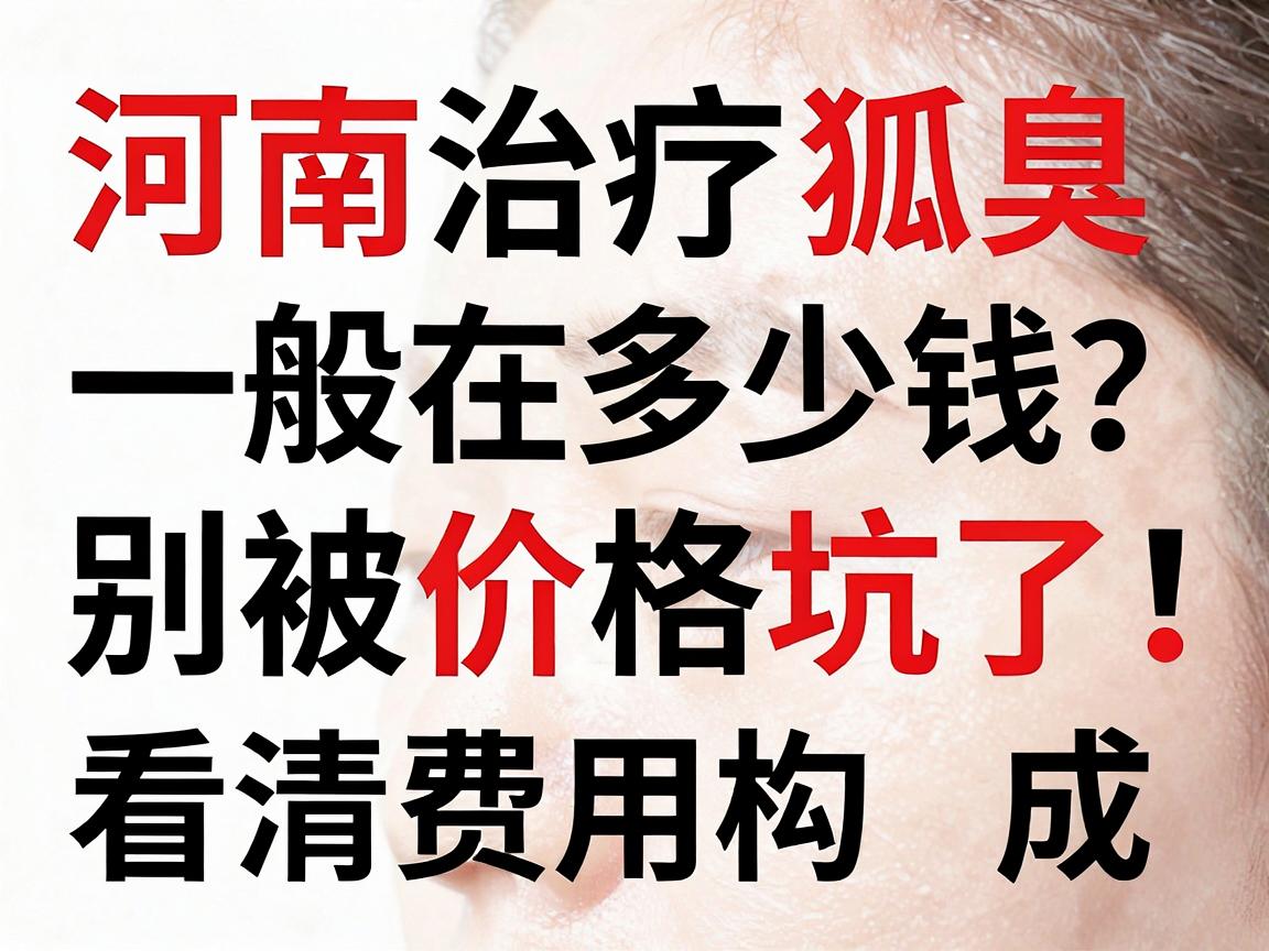 河南治疗狐臭一般在多少钱?别被价格坑了,看清费用构成再选正规医院 河南治疗狐臭一般在多少钱?别被价格坑了,看清费用构成再选正规医院