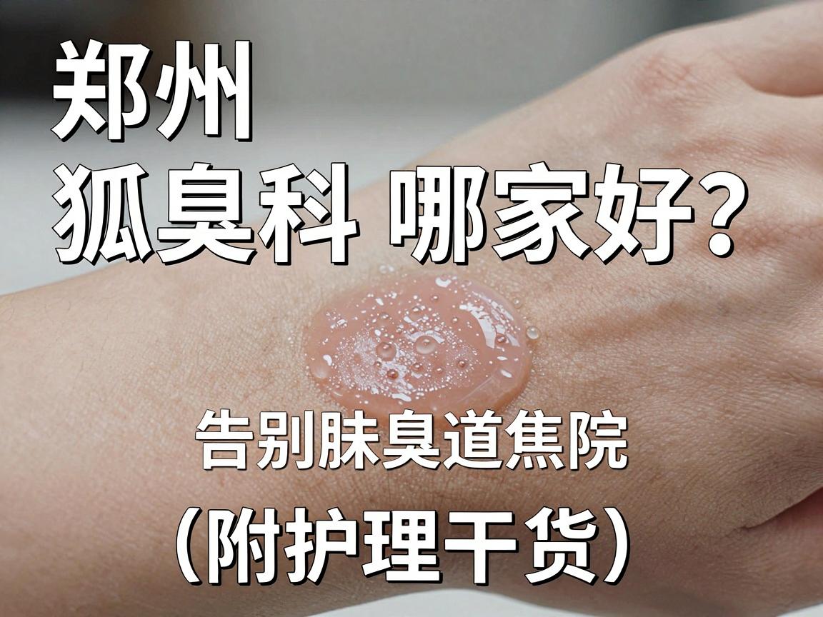 郑州狐臭科哪家好?选对腋臭医院,告别味道焦虑(附护理干货) 郑州狐臭科哪家好?选对腋臭医院,告别味道焦虑(附护理干货)