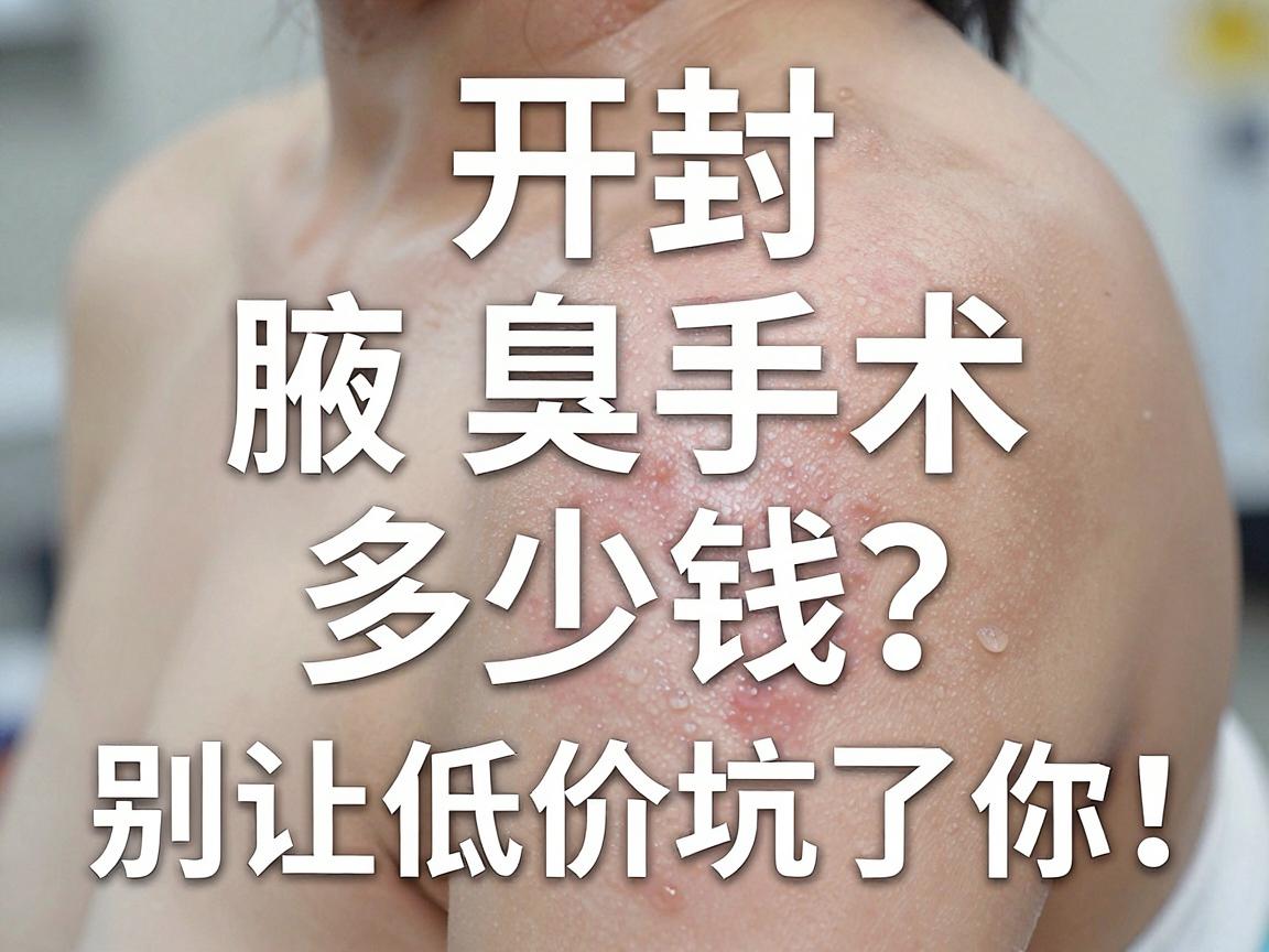 开封腋臭手术多少钱?别让低价坑了你!一文拆解腋臭手术真实费用与避坑指南 开封腋臭手术多少钱?别让低价坑了你!一文拆解腋臭手术真实费用与避坑指南