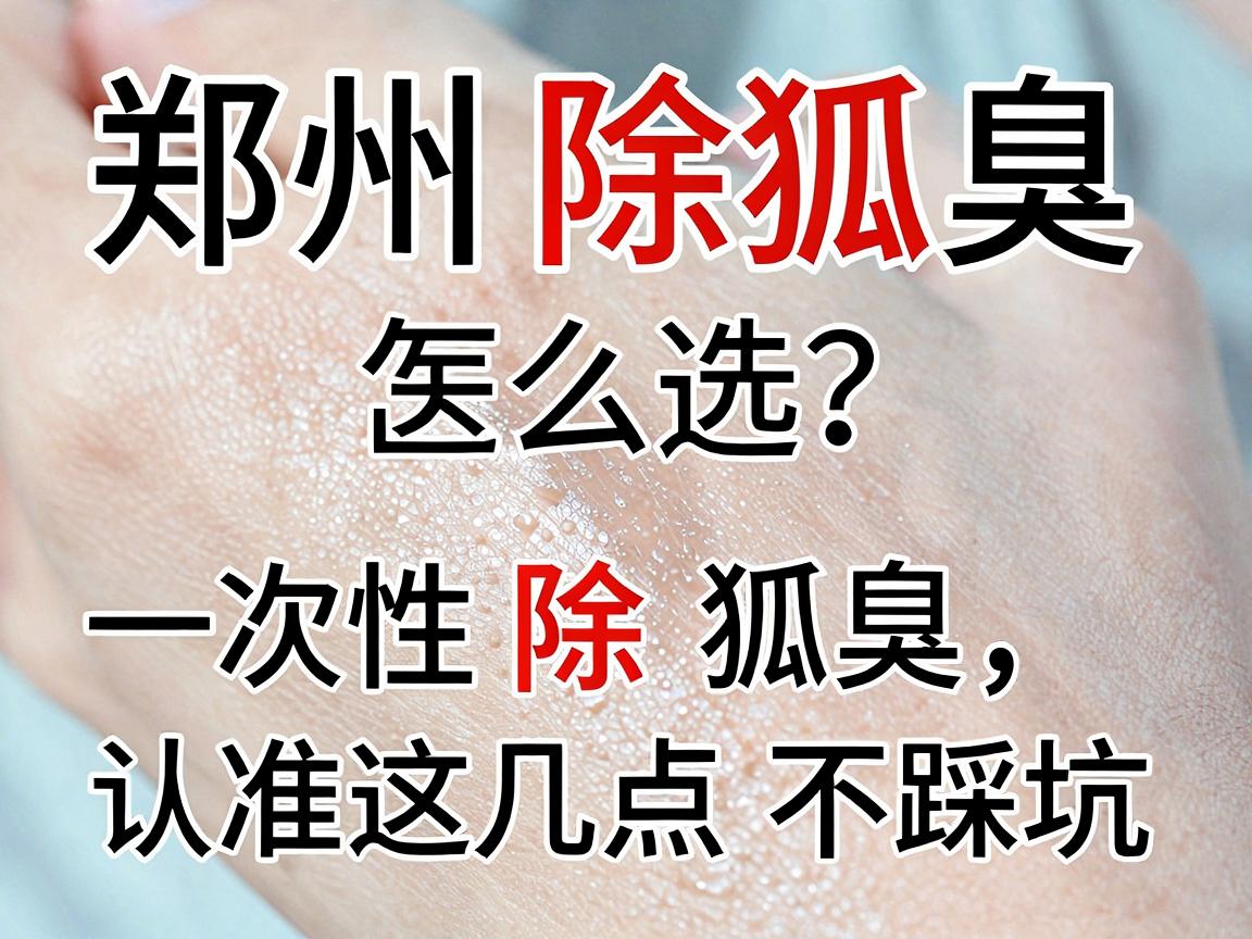 郑州除狐臭医院怎么选?一次性除狐臭,认准这几点不踩坑 郑州除狐臭医院怎么选?一次性除狐臭,认准这几点不踩坑