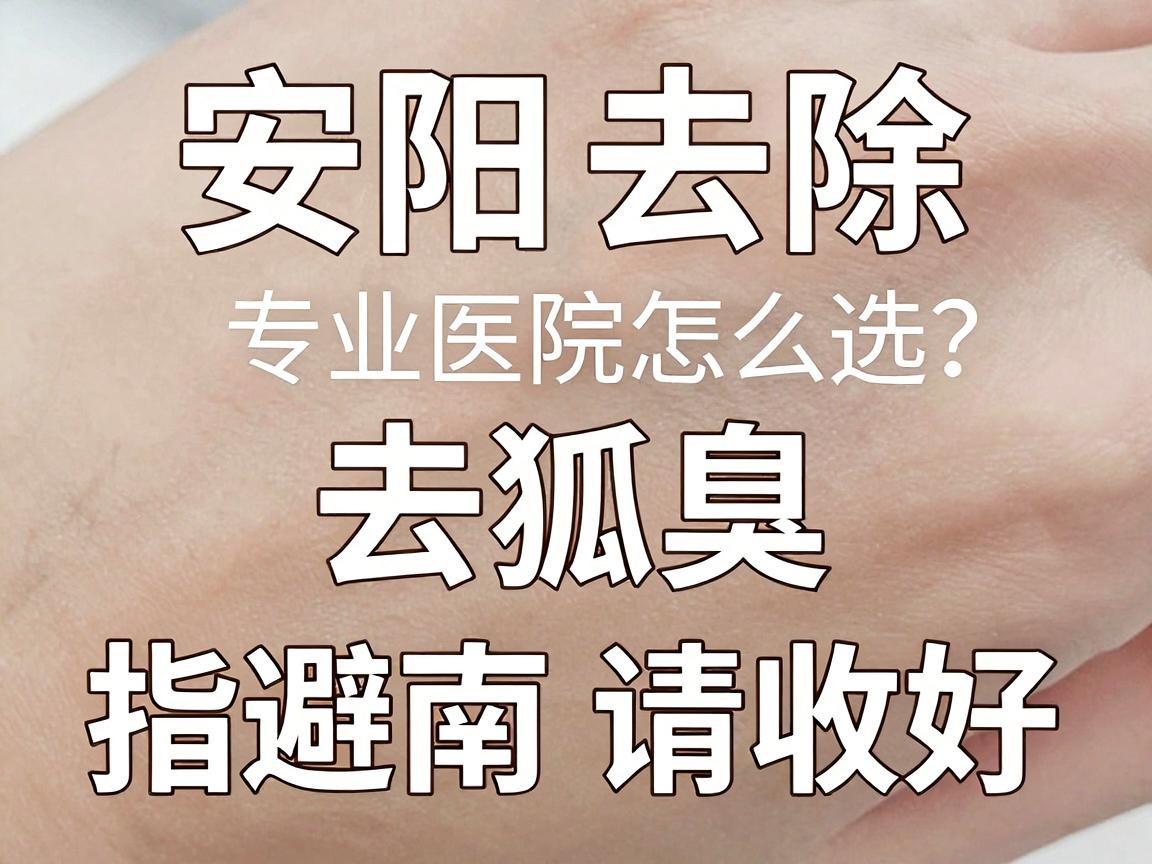 安阳去除狐臭专业医院怎么选?专业医院去狐臭,这份避坑指南请收好 安阳去除狐臭专业医院怎么选?专业医院去狐臭,这份避坑指南请收好