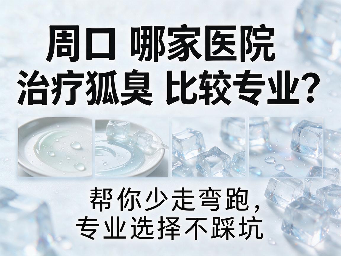 周口哪家医院治疗狐臭比较专业？这篇对比分析帮你少走弯路，专业选择不踩坑