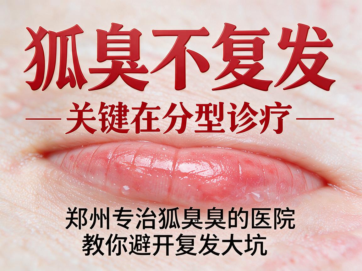 狐臭不复发,关键在分型诊疗—郑州专治狐臭的医院教你避开复发大坑 狐臭不复发,关键在分型诊疗—郑州专治狐臭的医院教你避开复发大坑
