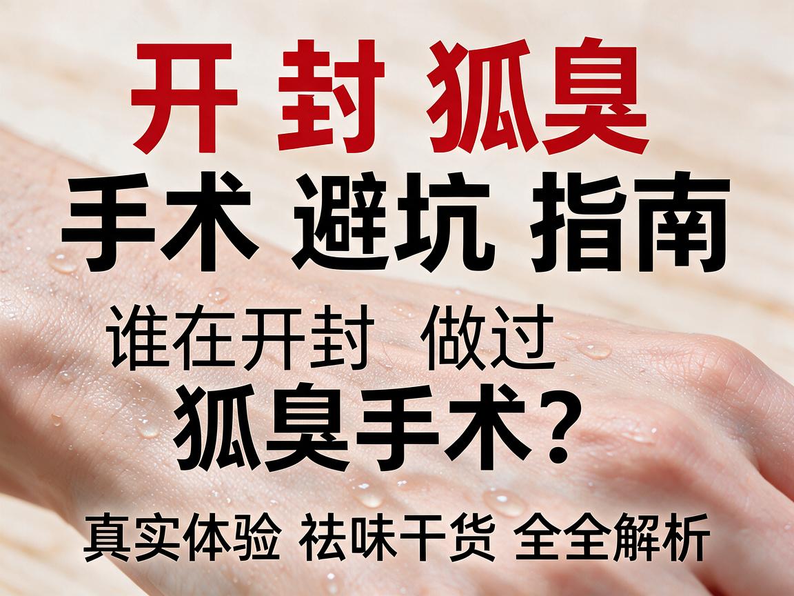 开封狐臭手术避坑指南,谁在开封做过狐臭手术?真实体验与祛味干货全解析 开封狐臭手术避坑指南,谁在开封做过狐臭手术?真实体验与祛味干货全解析