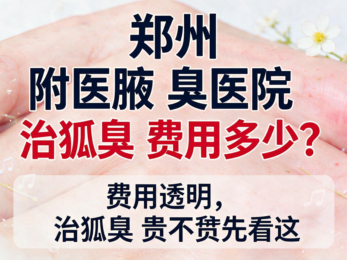 郑州附医腋臭医院治狐臭费用多少?费用透明,治狐臭贵不贵先看这三点 郑州附医腋臭医院治狐臭费用多少?费用透明,治狐臭贵不贵先看这三点