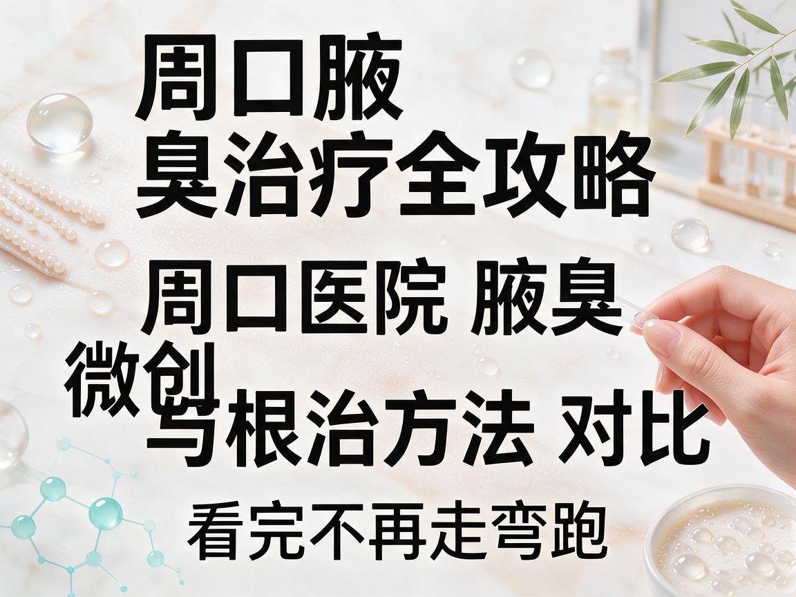 周口腋臭治疗全攻略,周口医院腋臭微创与根治方法对比,看完不再走弯路 周口腋臭治疗全攻略,周口医院腋臭微创与根治方法对比,看完不再走弯路