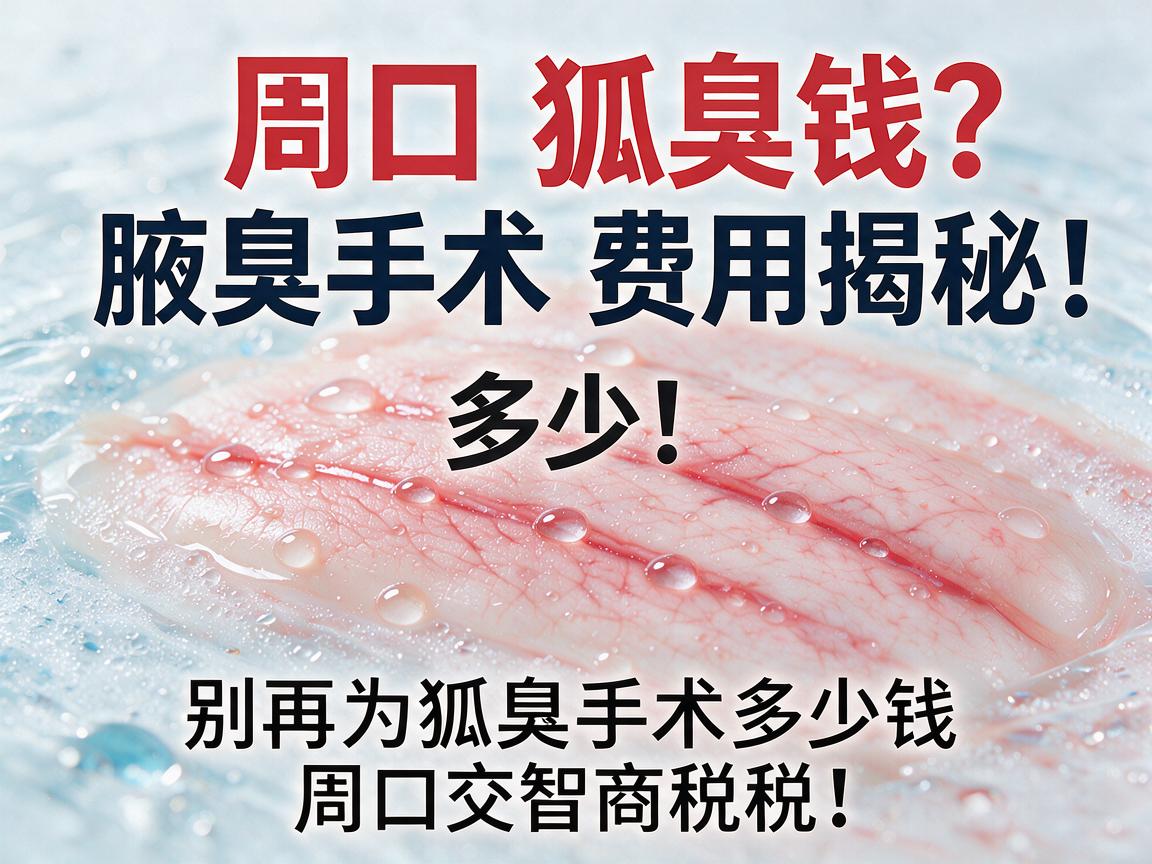 周口狐臭手术多少钱?腋臭手术费用揭秘,别再为狐臭手术多少钱周口交智商税! 周口狐臭手术多少钱?腋臭手术费用揭秘,别再为狐臭手术多少钱周口交智商税!