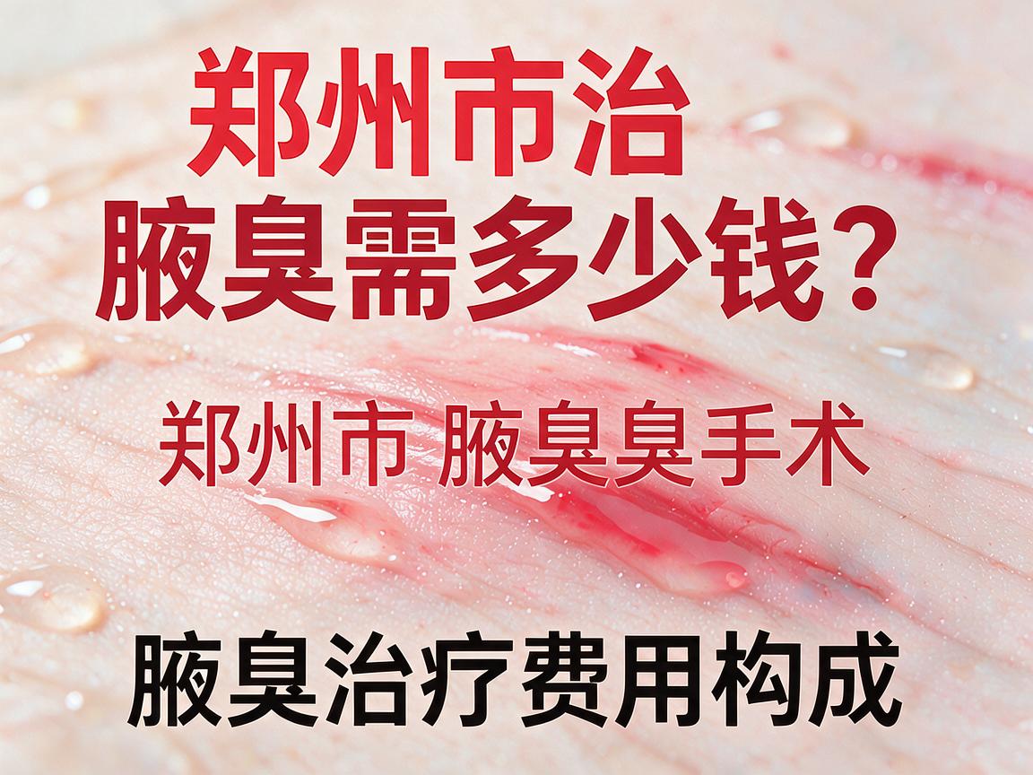 郑州市治腋臭需多少钱?揭秘腋臭治疗费用构成,郑州市腋臭手术价格真实参考 郑州市治腋臭需多少钱?揭秘腋臭治疗费用构成,郑州市腋臭手术价格真实参考