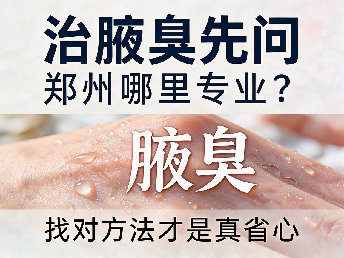 治腋臭先问郑州哪里专业?郑州医院治腋臭,找对方法才是真省心 治腋臭先问郑州哪里专业?郑州医院治腋臭,找对方法才是真省心
