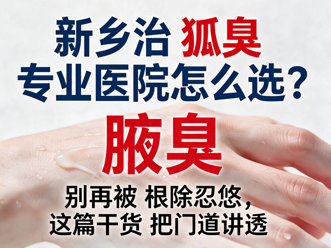 新乡治狐臭专业医院怎么选?别再被根除忽悠,这篇干货把门道讲透 新乡治狐臭专业医院怎么选?别再被根除忽悠,这篇干货把门道讲透
