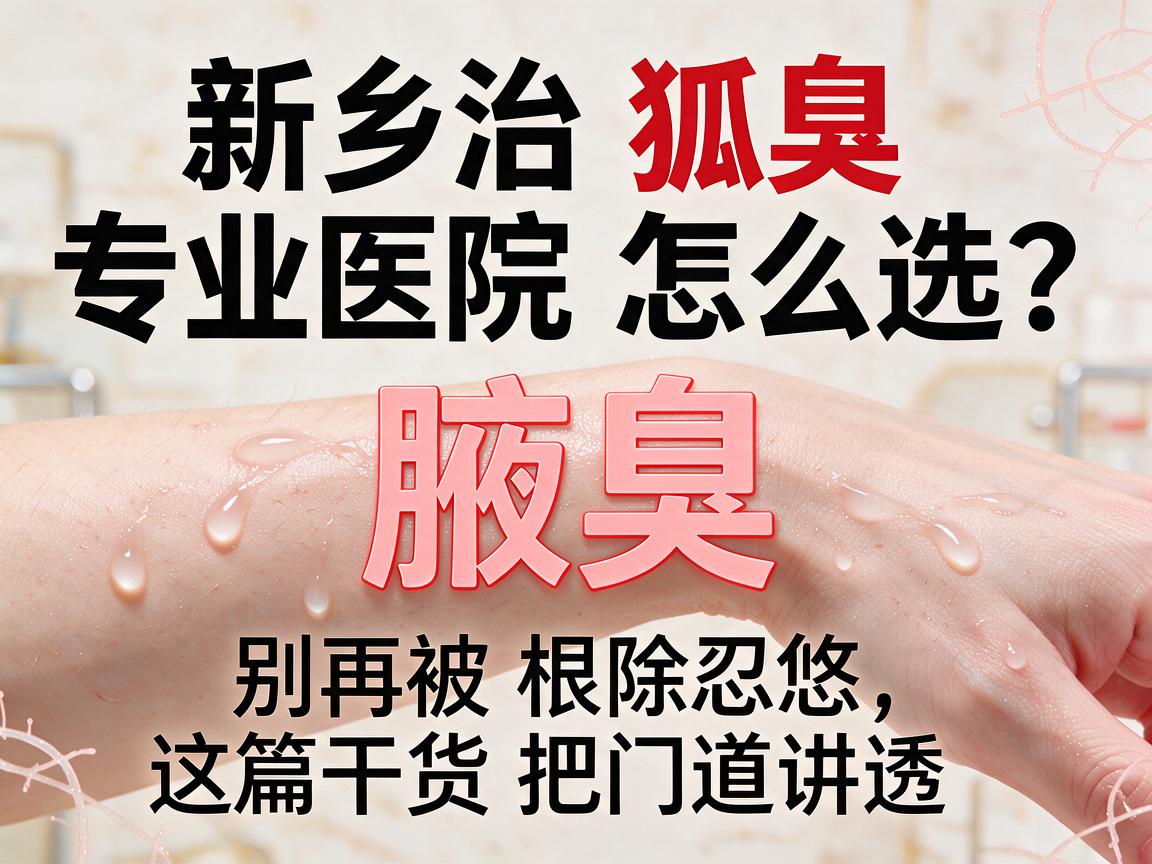 新乡治狐臭专业医院怎么选?别再被根除忽悠,这篇干货把门道讲透 新乡治狐臭专业医院怎么选?别再被根除忽悠,这篇干货把门道讲透