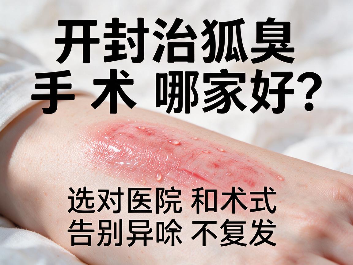 开封治狐臭手术哪家好?选对医院和术式,告别异味不复发 开封治狐臭手术哪家好?选对医院和术式,告别异味不复发