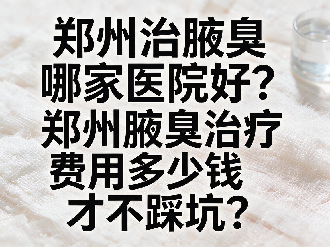 郑州治腋臭哪家医院好?郑州腋臭治疗费用多少钱才不踩坑? 郑州治腋臭哪家医院好?郑州腋臭治疗费用多少钱才不踩坑?