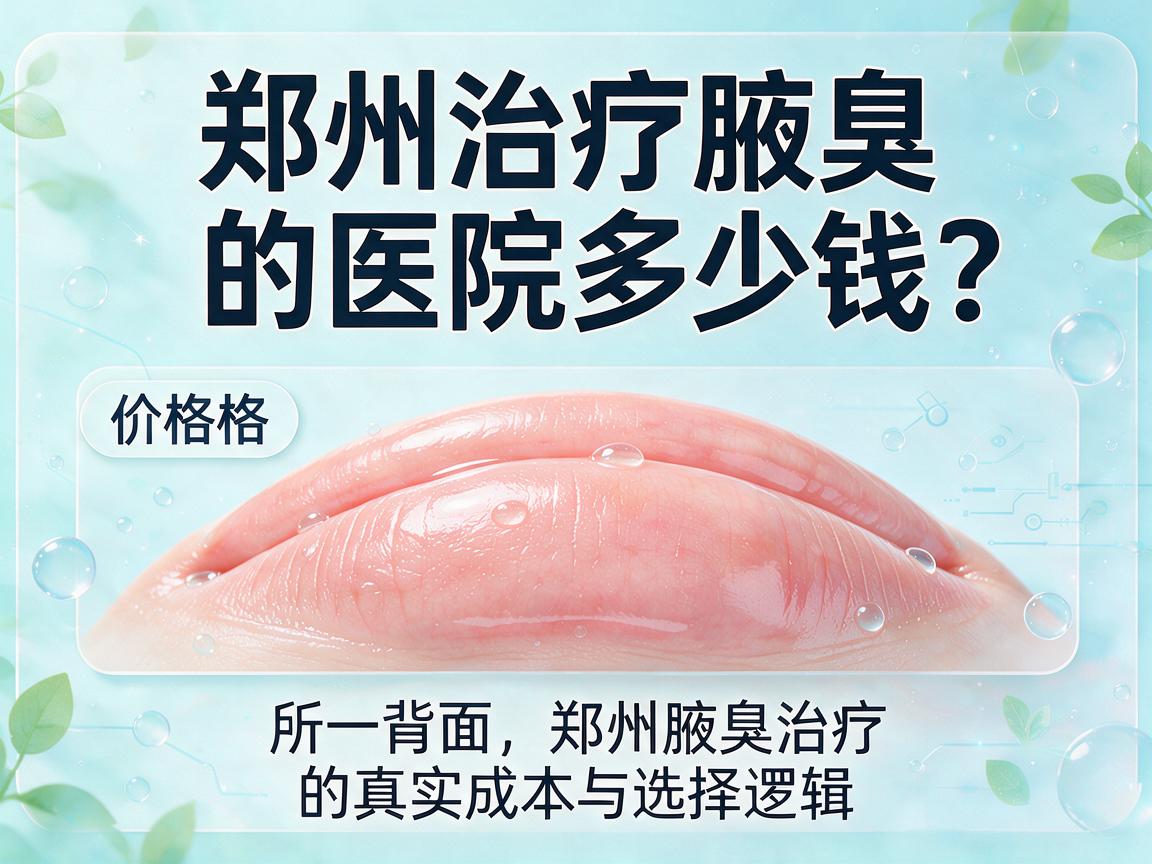 郑州治疗腋臭的医院多少钱?价格背后,郑州腋臭治疗的真实成本与选择逻辑 郑州治疗腋臭的医院多少钱?价格背后,郑州腋臭治疗的真实成本与选择逻辑