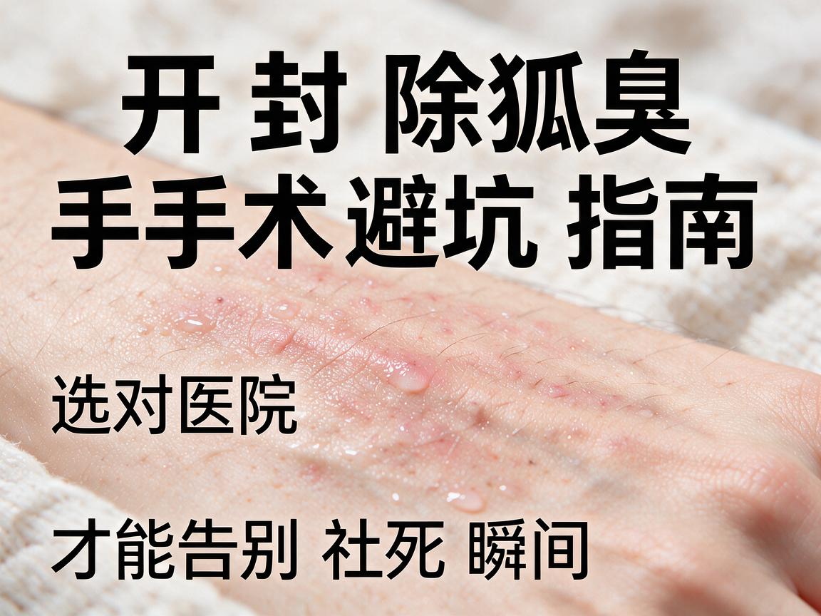 开封除狐臭手术避坑指南,选对医院,才能告别社死瞬间 开封除狐臭手术避坑指南,选对医院,才能告别社死瞬间
