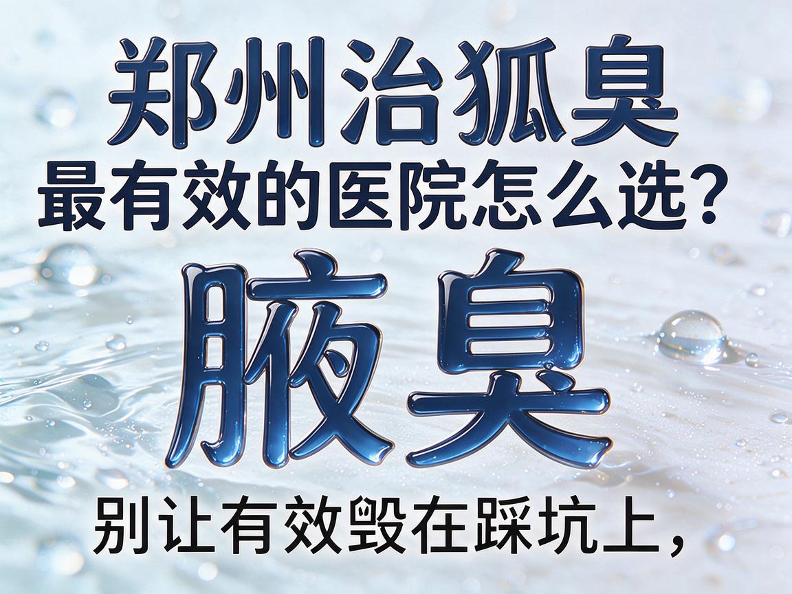 郑州治狐臭最有效的医院怎么选?别让有效毁在踩坑上,这份郑州治狐臭最有效的医院避坑指南请收好 郑州治狐臭最有效的医院怎么选?别让有效毁在踩坑上,这份郑州治狐臭最有效的医院避坑指南请收好