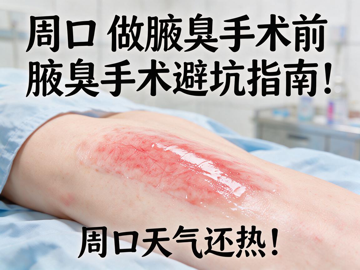 周口做腋臭手术前,这篇腋臭手术避坑指南,比周口天气还热! 周口做腋臭手术前,这篇腋臭手术避坑指南,比周口天气还热!