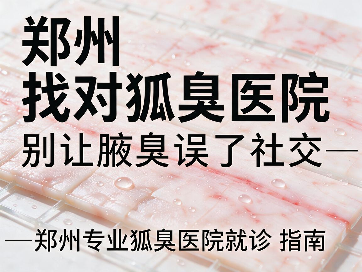 郑州找对狐臭医院,别让腋臭误了社交—郑州专业狐臭医院就诊指南 郑州找对狐臭医院,别让腋臭误了社交—郑州专业狐臭医院就诊指南