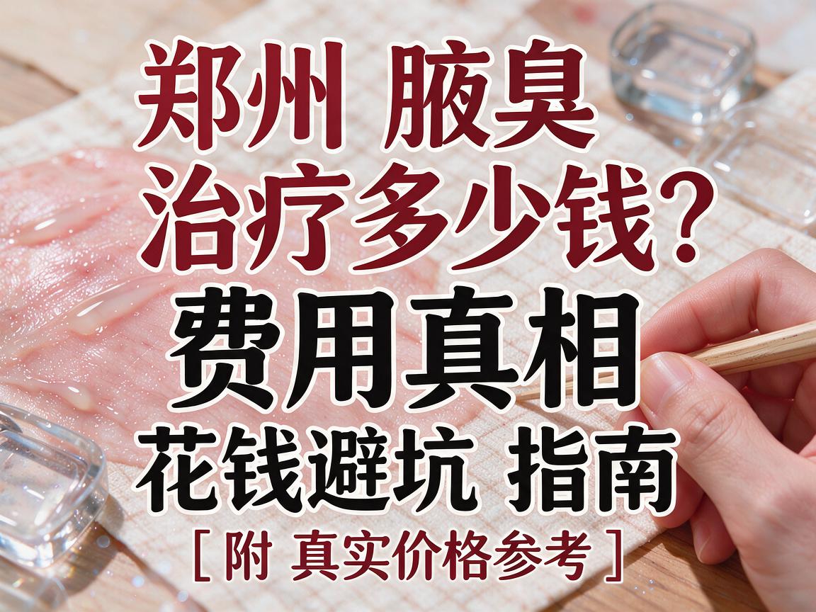 郑州腋臭治疗多少钱?费用真相与花钱避坑指南(附真实价格参考) 郑州腋臭治疗多少钱?费用真相与花钱避坑指南(附真实价格参考)