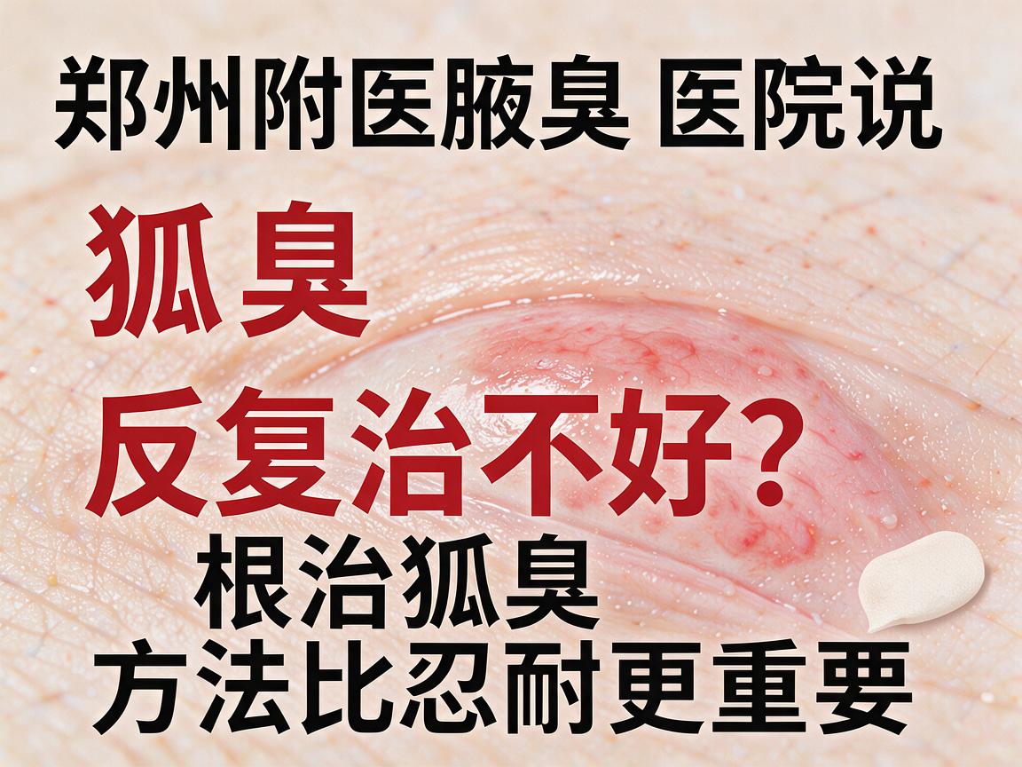 狐臭反复治不好?郑州附医腋臭医院说,根治狐臭,方法比忍耐更重要 狐臭反复治不好?郑州附医腋臭医院说,根治狐臭,方法比忍耐更重要