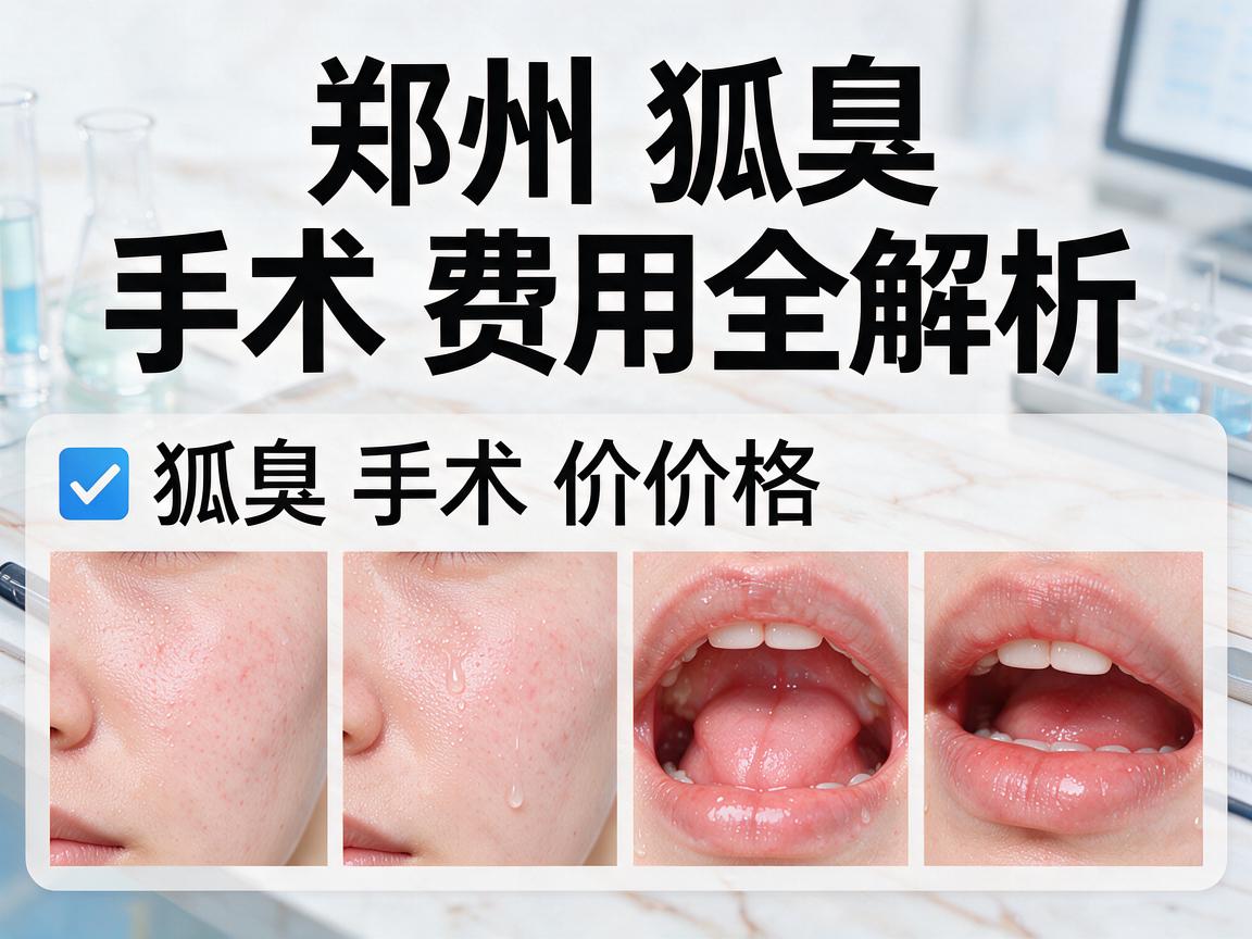 郑州狐臭手术费用全解析,狐臭手术价格差异与性价比权衡 郑州狐臭手术费用全解析,狐臭手术价格差异与性价比权衡