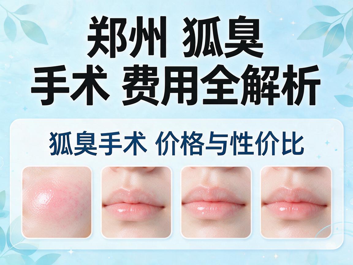 郑州狐臭手术费用全解析,狐臭手术价格差异与性价比权衡 郑州狐臭手术费用全解析,狐臭手术价格差异与性价比权衡