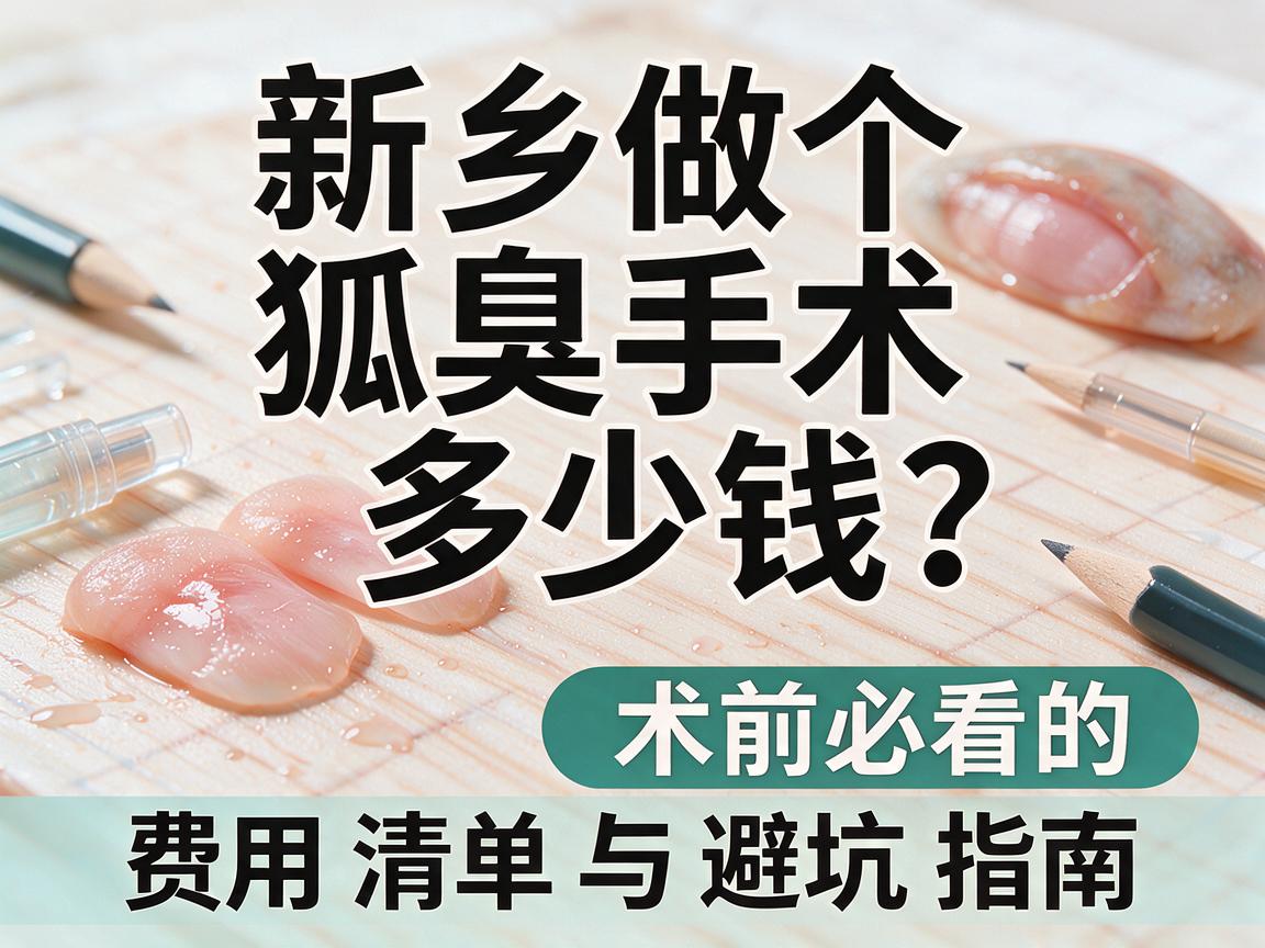 新乡做个狐臭手术多少钱?术前必看的费用清单与避坑指南 新乡做个狐臭手术多少钱?术前必看的费用清单与避坑指南