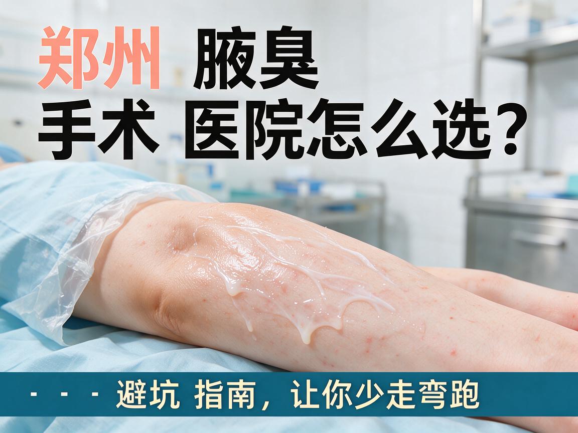 郑州腋臭手术医院怎么选?这份郑州腋臭医院避坑指南,让你少走弯路 郑州腋臭手术医院怎么选?这份郑州腋臭医院避坑指南,让你少走弯路