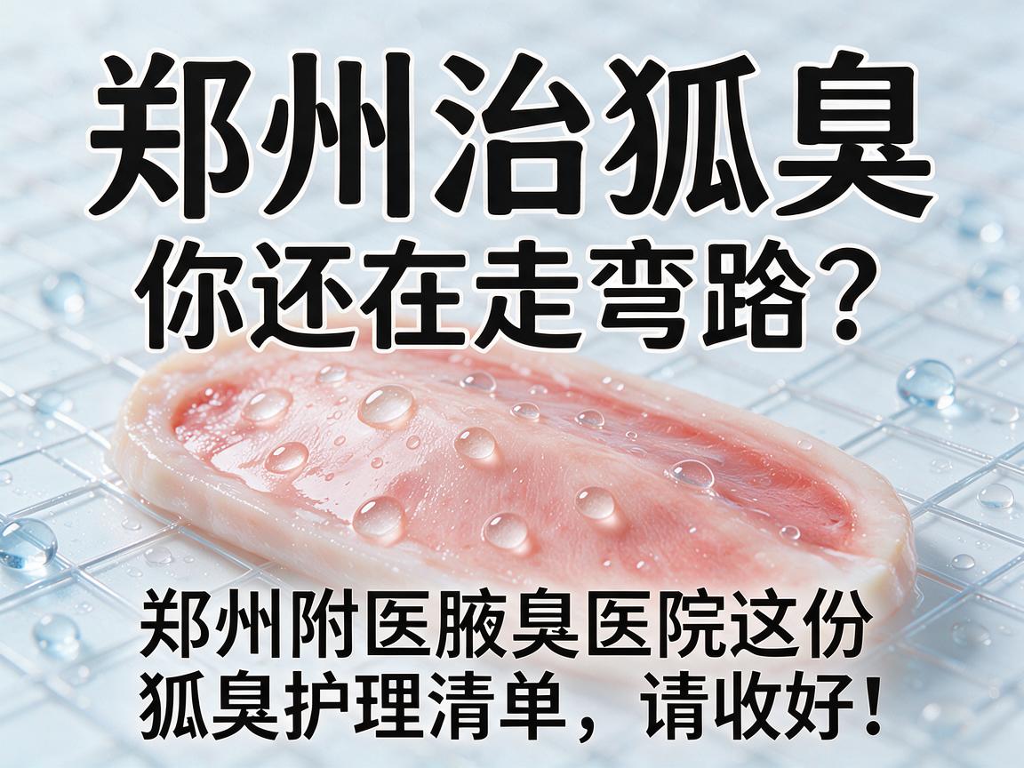 郑州治狐臭,你还在走弯路?郑州附医腋臭医院这份狐臭护理清单,请收好! 郑州治狐臭,你还在走弯路?郑州附医腋臭医院这份狐臭护理清单,请收好!