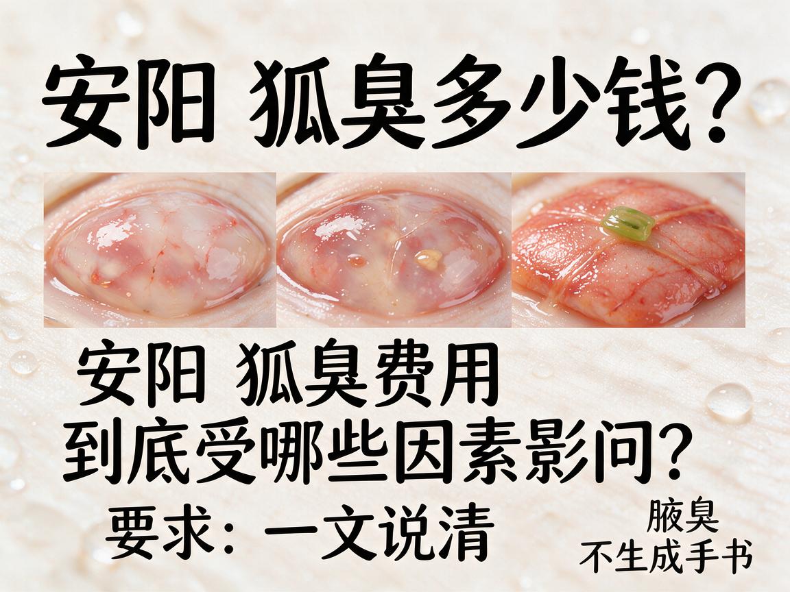 安阳狐臭多少钱?安阳狐臭费用到底受哪些因素影响?一文说清 安阳狐臭多少钱?安阳狐臭费用到底受哪些因素影响?一文说清