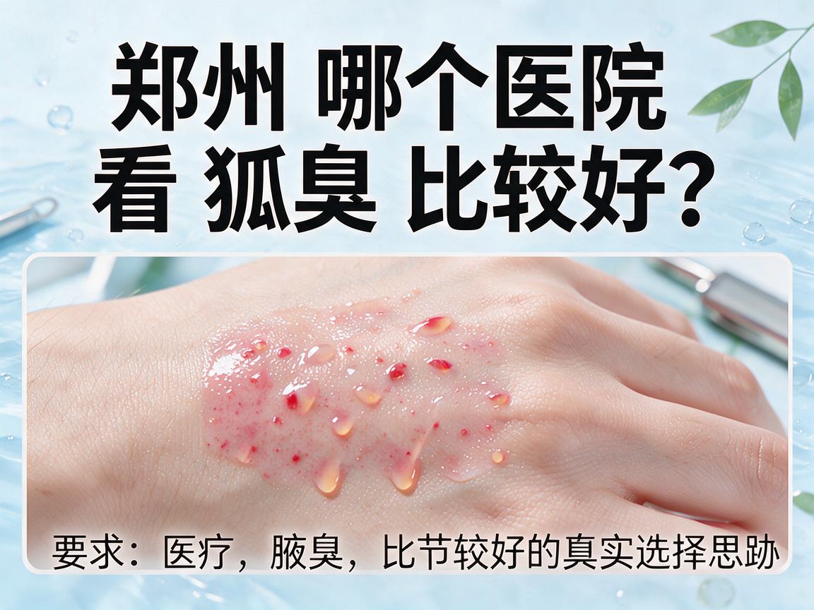 郑州哪个医院看狐臭比较好?聊聊郑州哪个医院看狐臭比较好的真实选择思路 郑州哪个医院看狐臭比较好?聊聊郑州哪个医院看狐臭比较好的真实选择思路