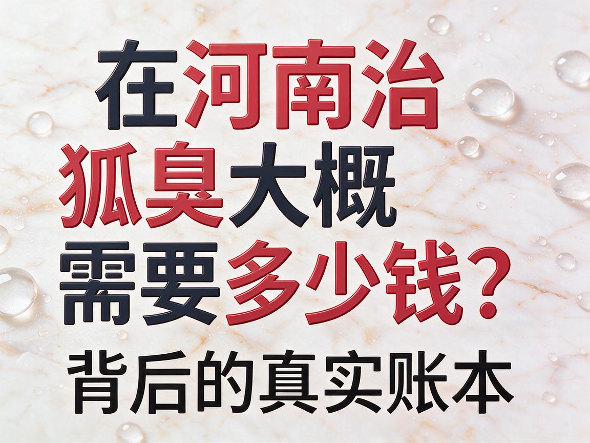 在河南治狐臭大概需要多少钱?聊聊在河南治狐臭大概需要多少钱背后的真实账本 在河南治狐臭大概需要多少钱?聊聊在河南治狐臭大概需要多少钱背后的真实账本