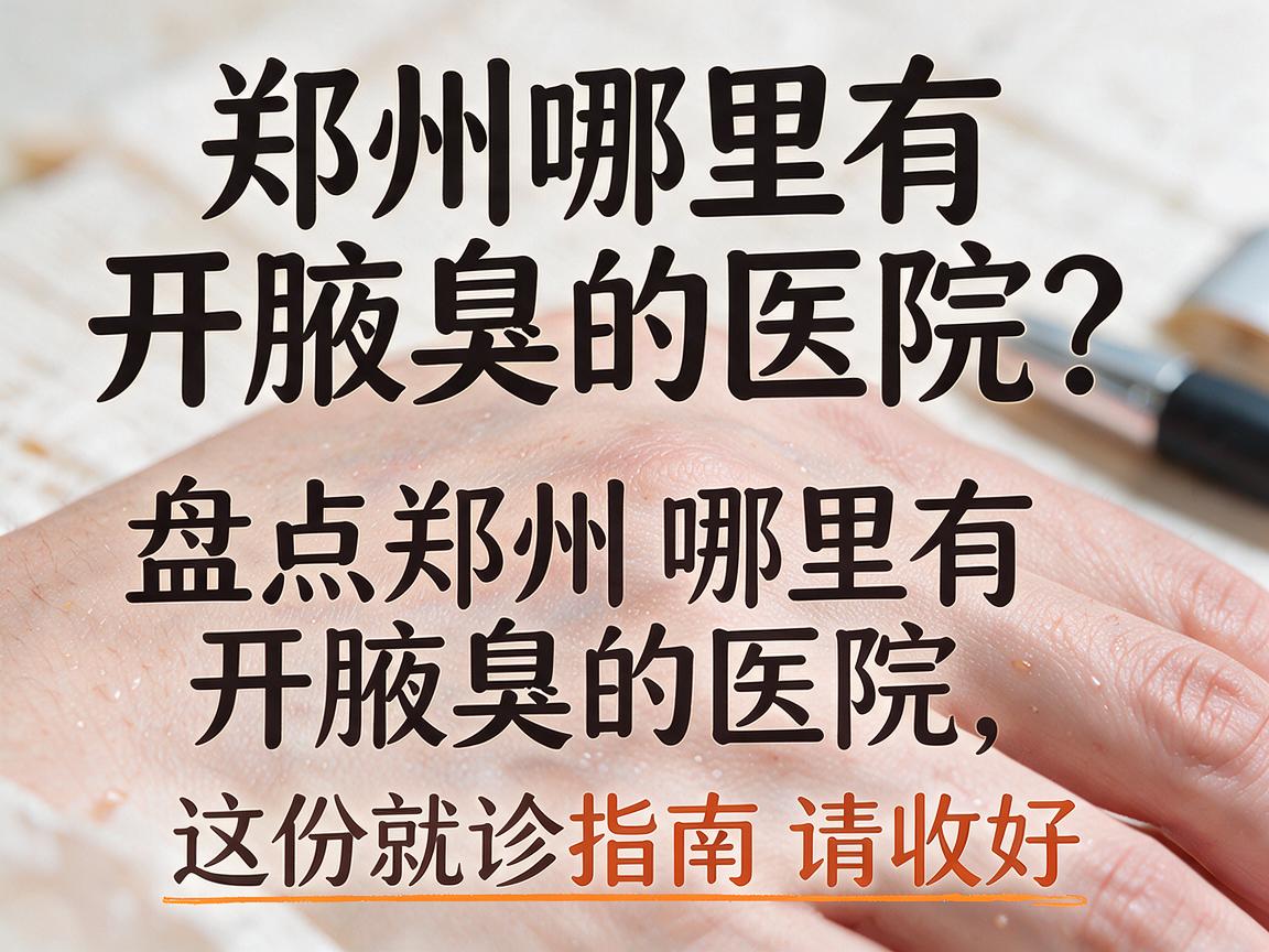 郑州哪里有开腋臭的医院?盘点郑州哪里有开腋臭的医院,这份就诊指南请收好 郑州哪里有开腋臭的医院?盘点郑州哪里有开腋臭的医院,这份就诊指南请收好