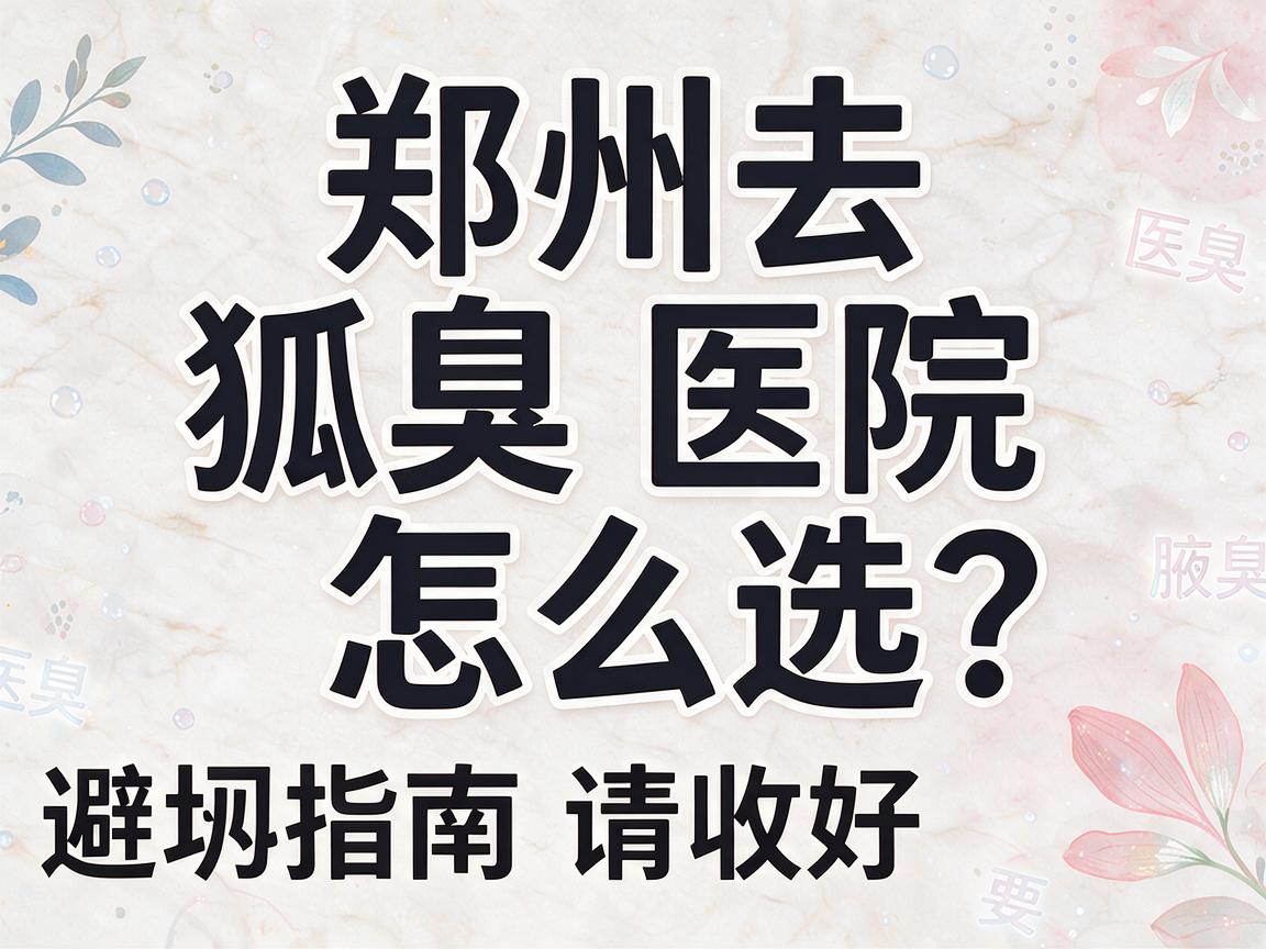 郑州去狐臭医院怎么选?郑州去狐臭医院这份避坑指南请收好 郑州去狐臭医院怎么选?郑州去狐臭医院这份避坑指南请收好