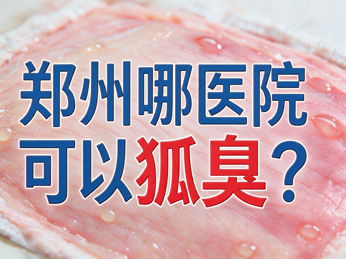 郑州哪家医院可以做狐臭?郑州哪家医院可以做狐臭看完这篇再决定 郑州哪家医院可以做狐臭?郑州哪家医院可以做狐臭看完这篇再决定