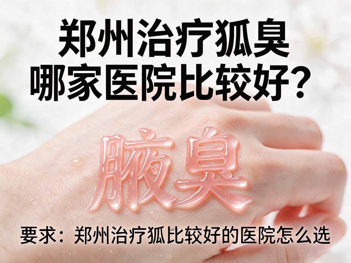 郑州治疗狐臭哪家医院比较好?聊聊郑州治疗狐臭比较好的医院怎么选 郑州治疗狐臭哪家医院比较好?聊聊郑州治疗狐臭比较好的医院怎么选