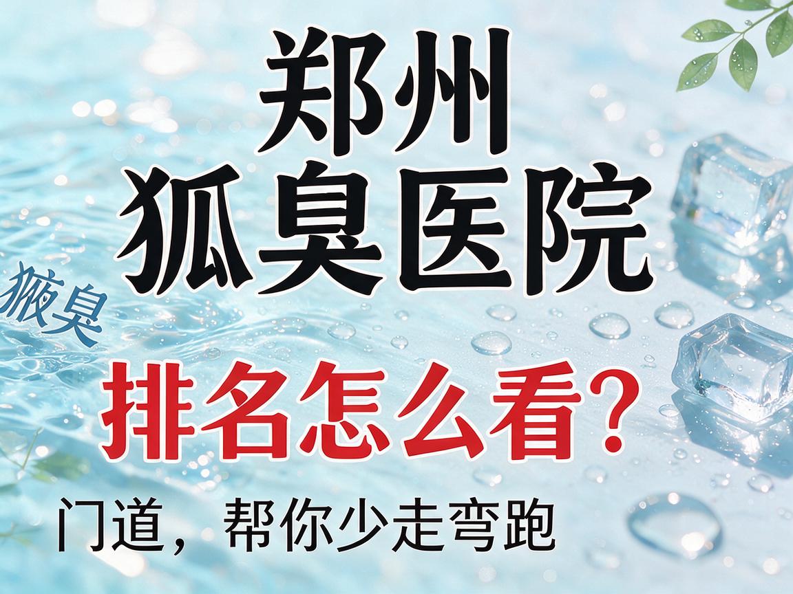 郑州狐臭医院排名榜怎么看?这份郑州狐臭医院排名榜里的门道,帮你少走弯路 郑州狐臭医院排名榜怎么看?这份郑州狐臭医院排名榜里的门道,帮你少走弯路