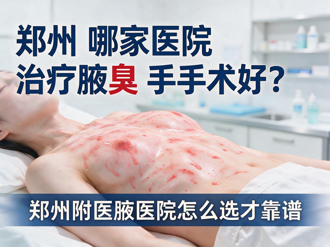 郑州哪家医院治疗腋臭手术好？聊聊郑州附医腋臭医院怎么选才靠谱