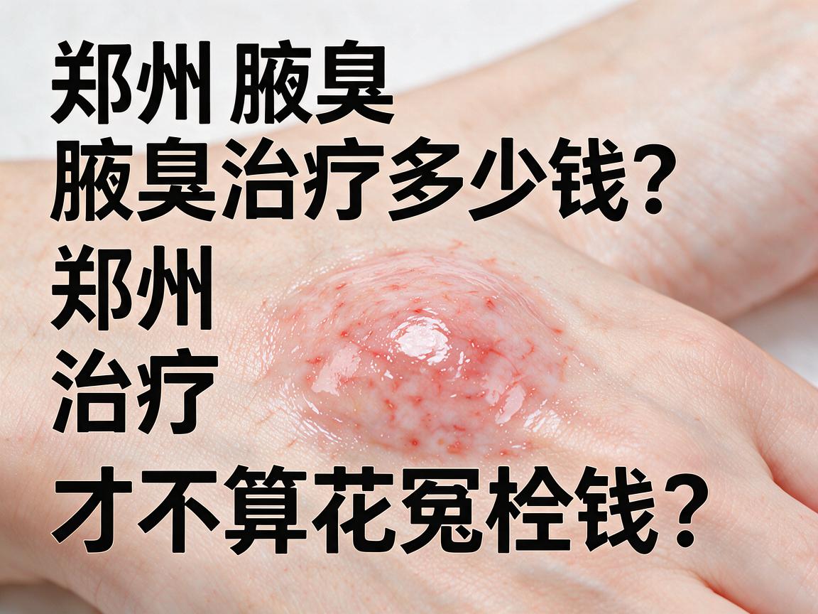 郑州腋臭治疗多少钱?郑州腋臭治疗多少钱才不算花冤枉钱? 郑州腋臭治疗多少钱?郑州腋臭治疗多少钱才不算花冤枉钱?