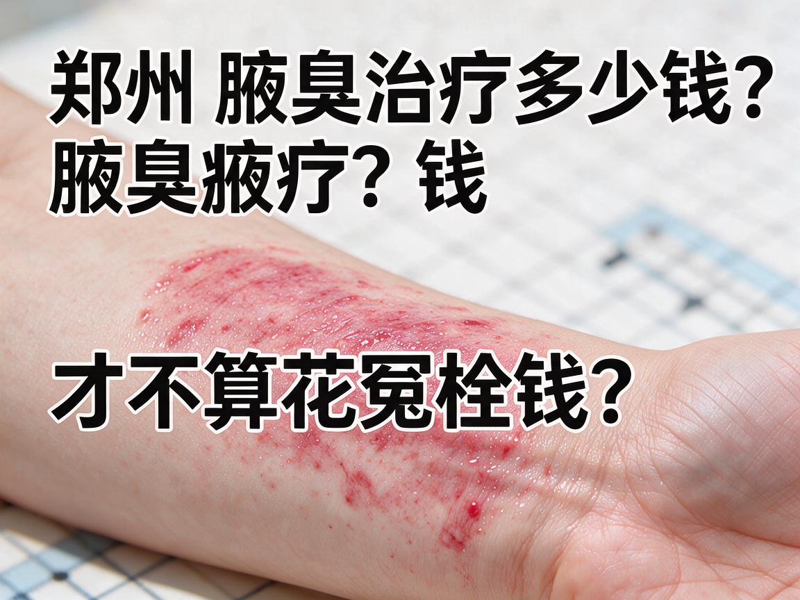 郑州腋臭治疗多少钱?郑州腋臭治疗多少钱才不算花冤枉钱? 郑州腋臭治疗多少钱?郑州腋臭治疗多少钱才不算花冤枉钱?