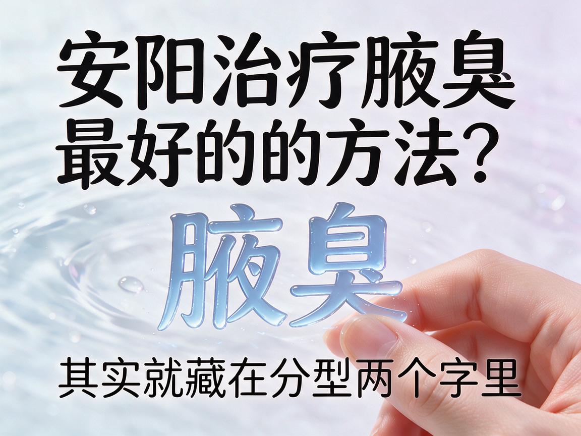 安阳治疗腋臭最好的方法?安阳治疗腋臭最好的方法其实就藏在分型两个字里 安阳治疗腋臭最好的方法?安阳治疗腋臭最好的方法其实就藏在分型两个字里