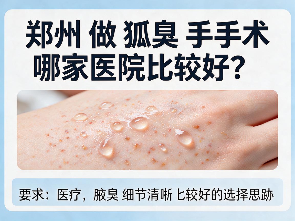 郑州做狐臭手术哪家医院比较好?聊聊郑州做狐臭手术哪家医院比较好的选择思路 郑州做狐臭手术哪家医院比较好?聊聊郑州做狐臭手术哪家医院比较好的选择思路