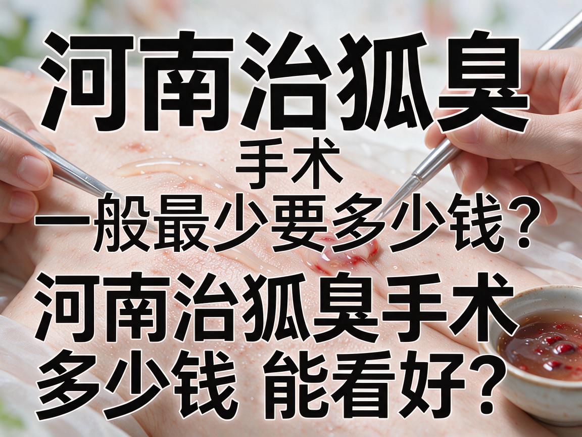 河南治狐臭手术一般最少要多少钱?河南治狐臭手术多少钱能看好? 河南治狐臭手术一般最少要多少钱?河南治狐臭手术多少钱能看好?