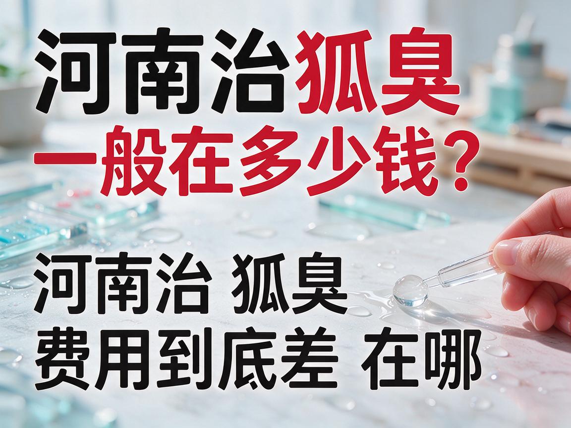 河南治狐臭一般在多少钱？河南治狐臭费用到底差在哪