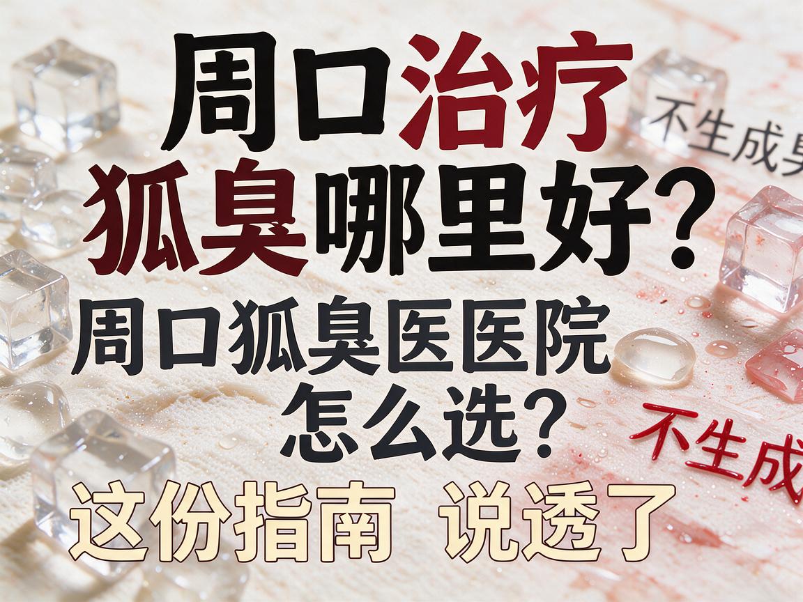 周口治疗狐臭哪里好?周口狐臭医院怎么选?这份指南说透了 周口治疗狐臭哪里好?周口狐臭医院怎么选?这份指南说透了