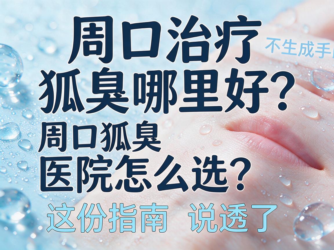 周口治疗狐臭哪里好?周口狐臭医院怎么选?这份指南说透了 周口治疗狐臭哪里好?周口狐臭医院怎么选?这份指南说透了