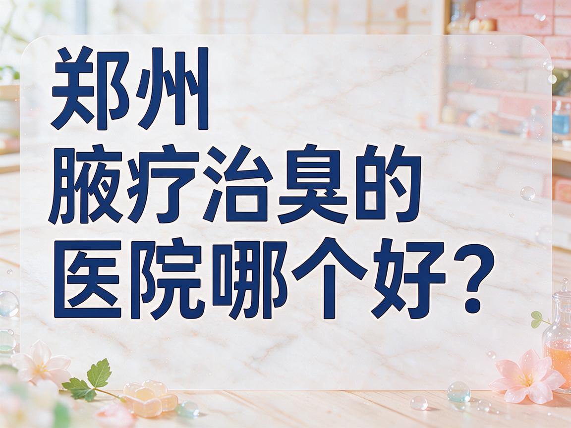 郑州治疗腋臭的医院哪个好?聊聊郑州治疗腋臭的医院哪个好该怎么选 郑州治疗腋臭的医院哪个好?聊聊郑州治疗腋臭的医院哪个好该怎么选