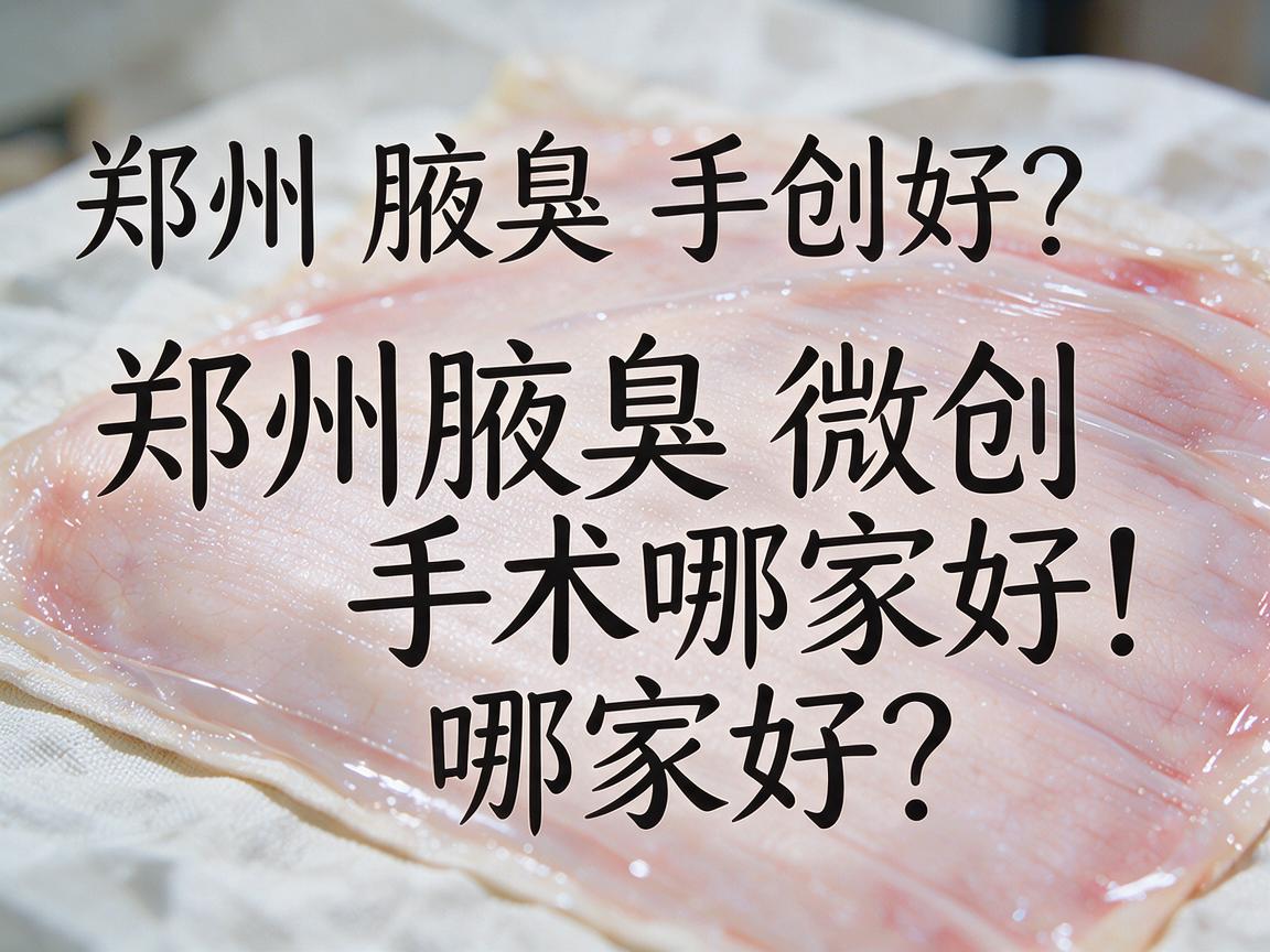 郑州腋臭微创手术哪家好?郑州腋臭微创手术哪家好,看完这篇再决定 郑州腋臭微创手术哪家好?郑州腋臭微创手术哪家好,看完这篇再决定